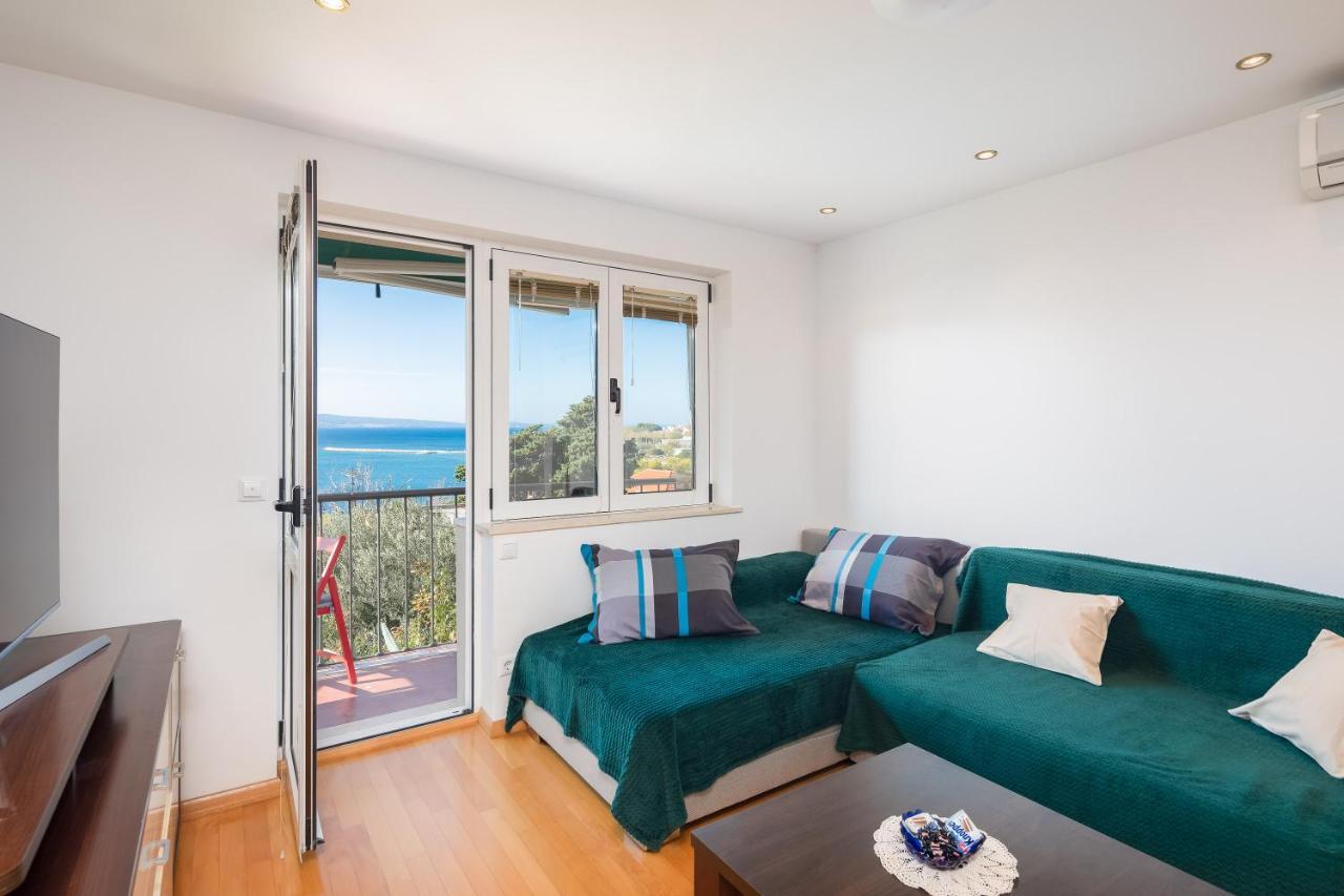 Sunny Vista Apartment Omis Bagian luar foto