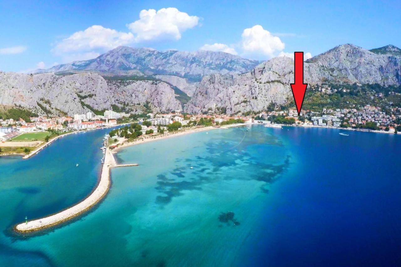 Sunny Vista Apartment Omis Bagian luar foto