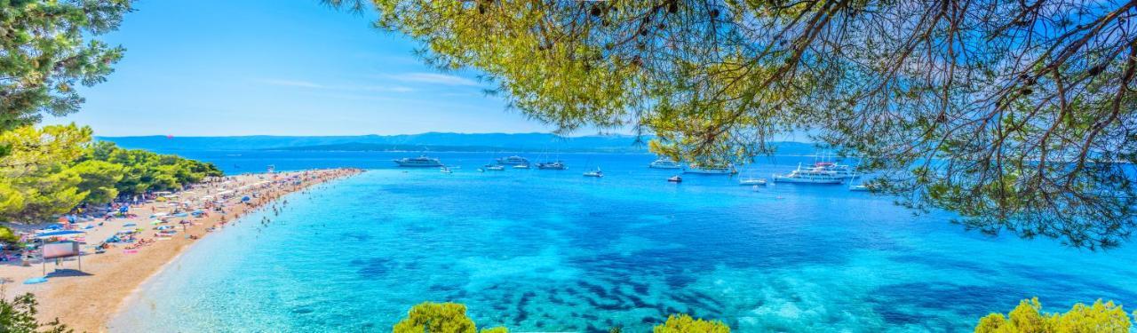 Sunny Vista Apartment Omis Bagian luar foto